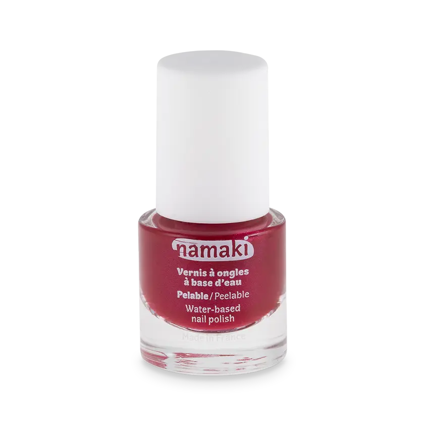 namaki-vernis-ongles-enfant-framboise-base-eau-nacr image 1