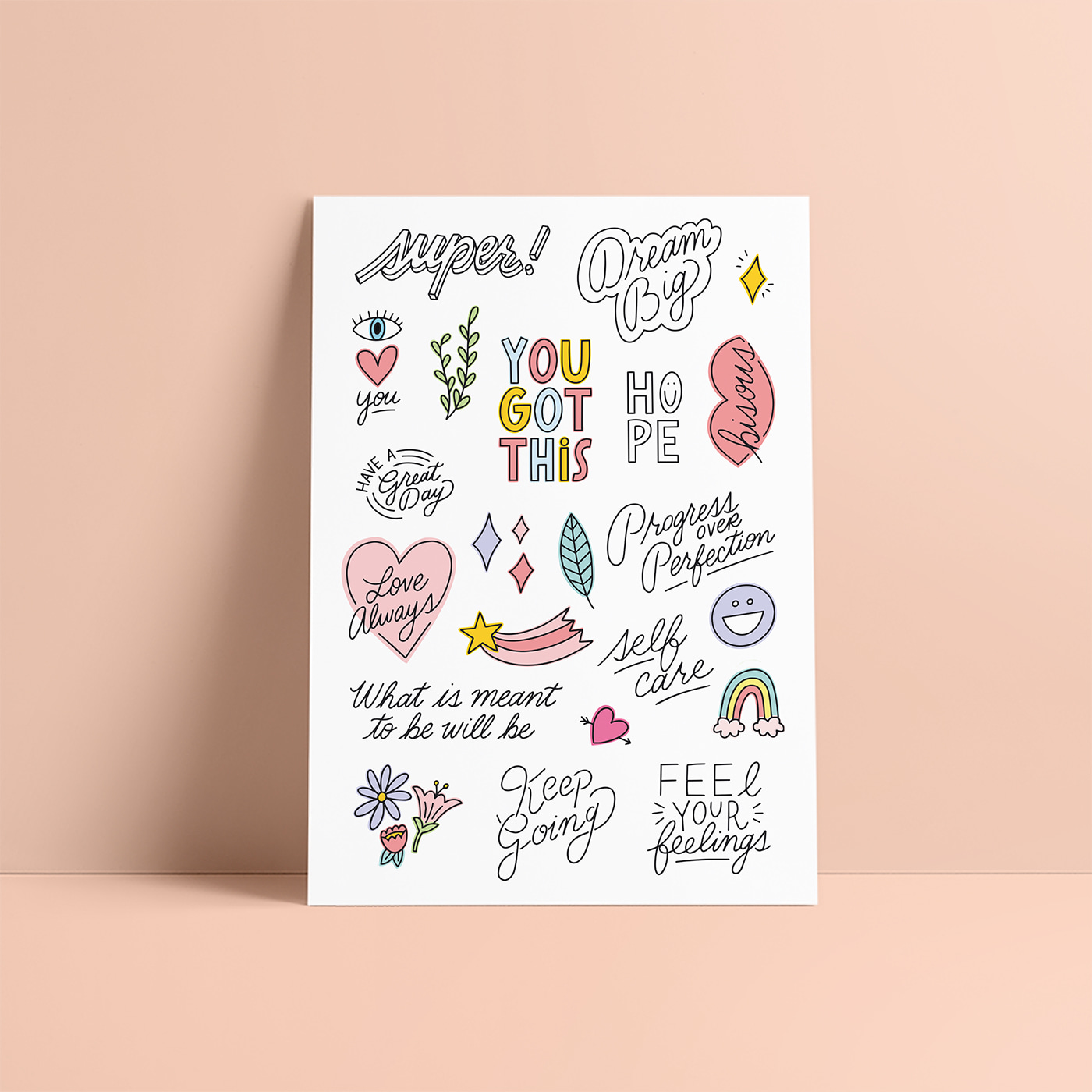 bernard-forever-eye-love-you-tatouage-ph-m-re-enfant-pastel image 1