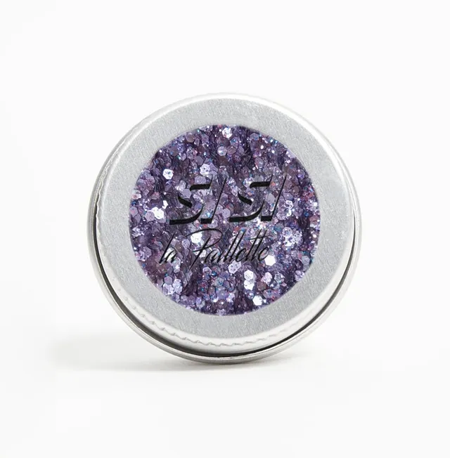 si-si-la-paillette-pluie-violette-paillettes-visage-corps-et-cheveux-violet-rose image 1