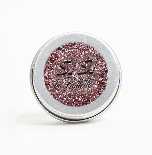 si-si-la-paillette-paillettes-marie-antoinette-m-lange-rose-holographique image 1
