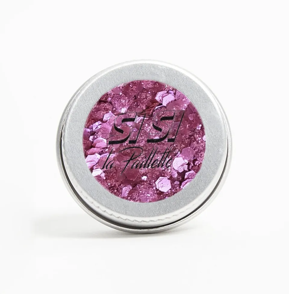 si-si-la-paillette-paillettes-turfuchsia-m-lange-fuchsia-festival image 1