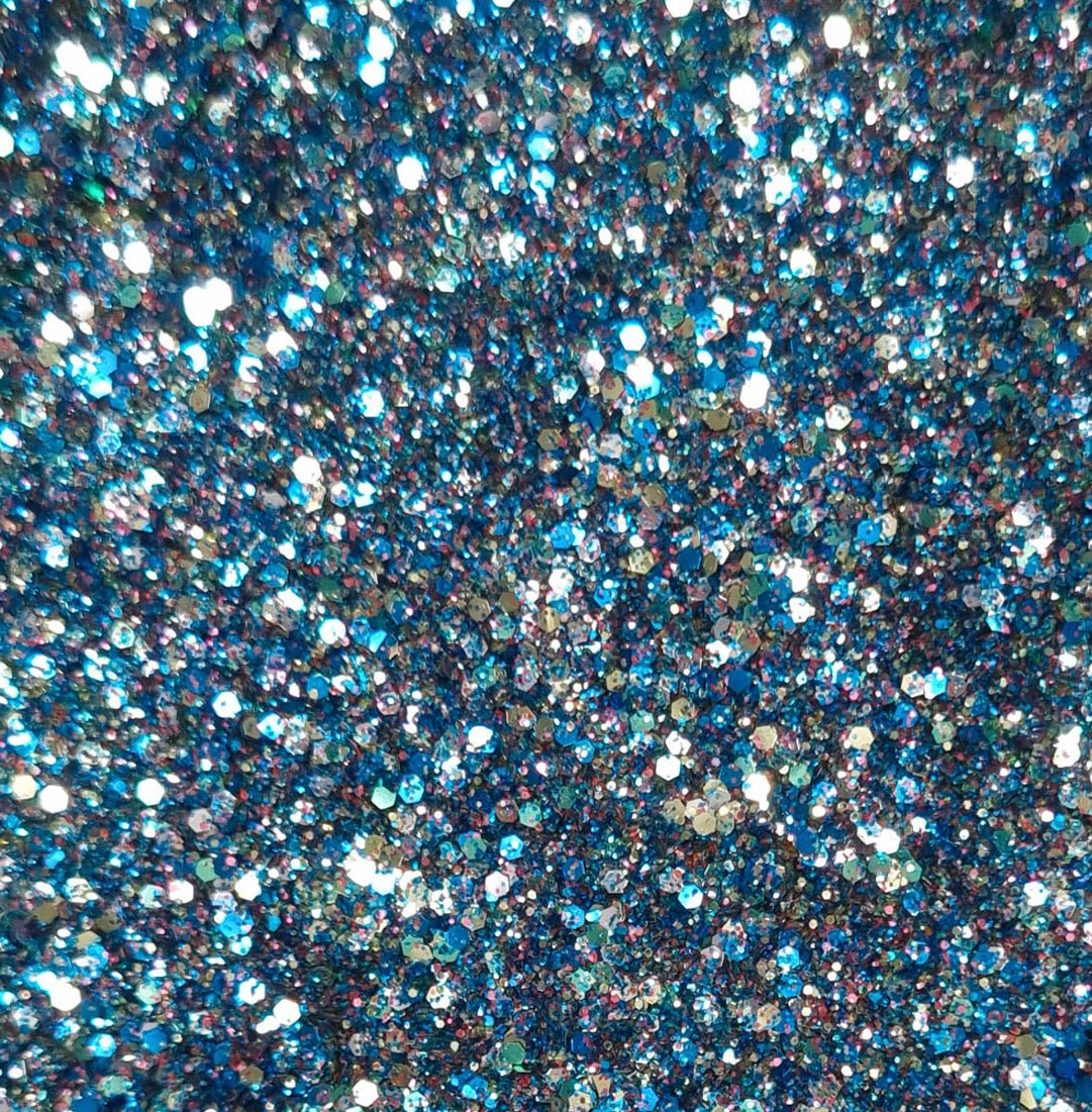 si-si-la-paillette-paillettes-galaxsisi-mix-bleu-nuit-multicolore-biod-gradable image 3