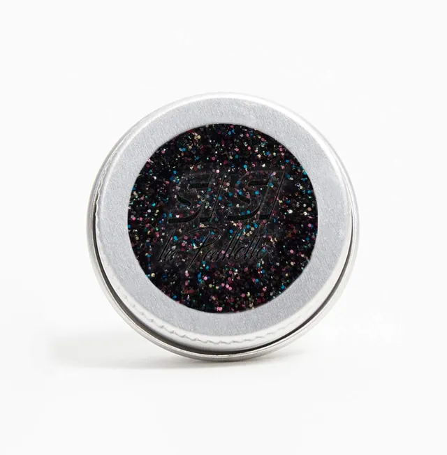 si-si-la-paillette-mercredisco-paillettes-visage-noires-roses-et-disco image 1