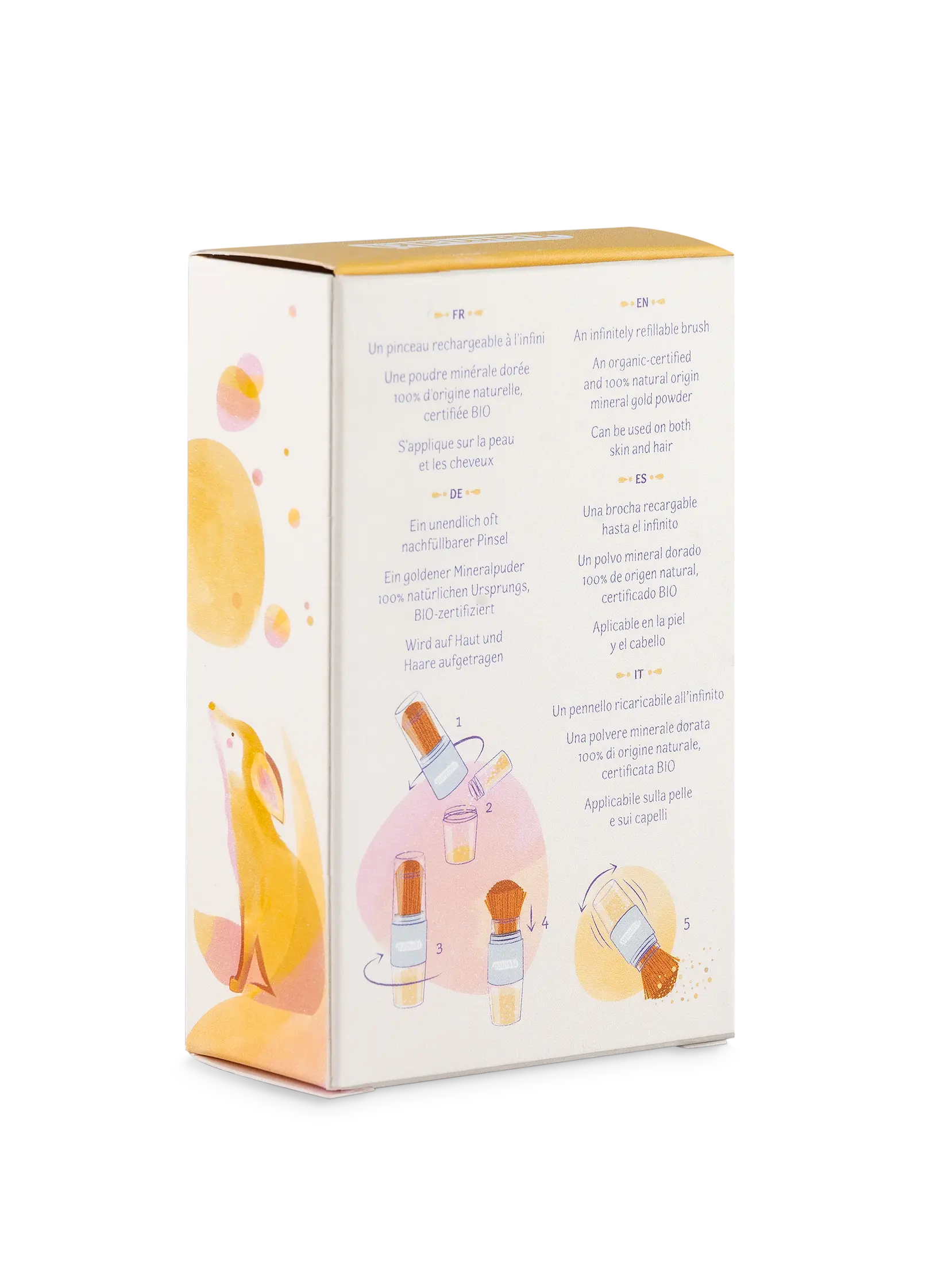 namaki-pinceau-paillettes-enfant-or-rechargeable-bio image 6