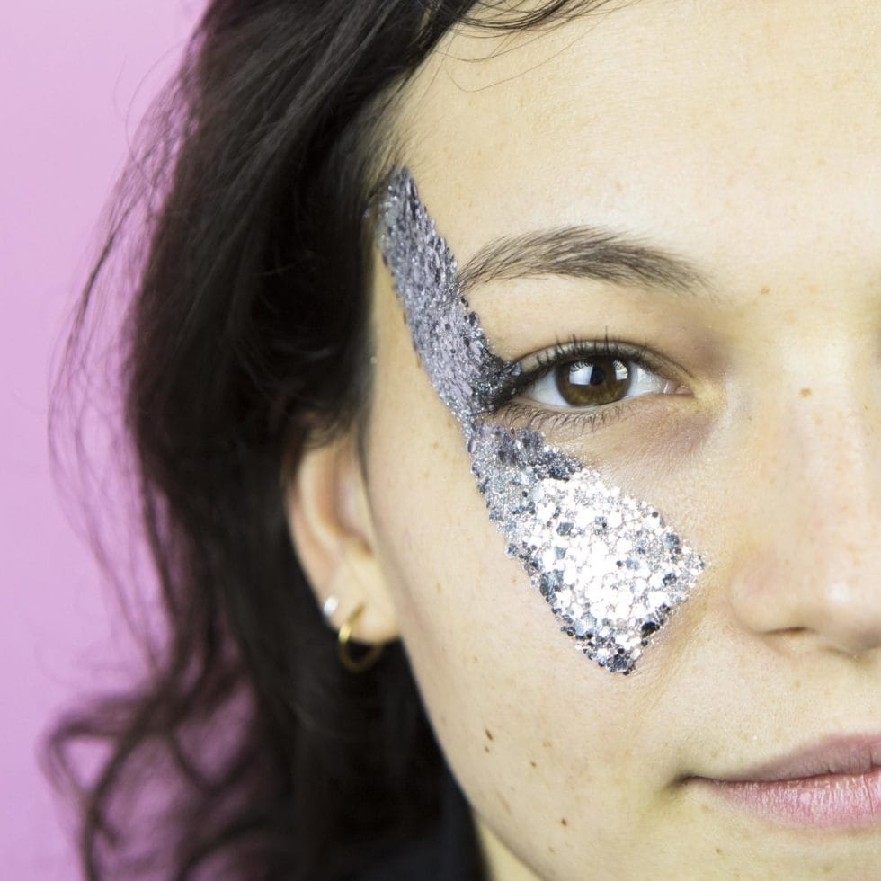 si-si-la-paillette-paillettes-rends-l-argent-argent-miroir-lumineux image 2