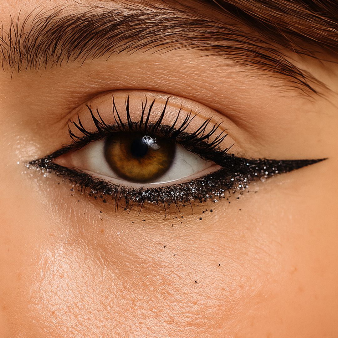 si-si-la-paillette-mercredisco-paillettes-visage-noires-roses-et-disco image 2