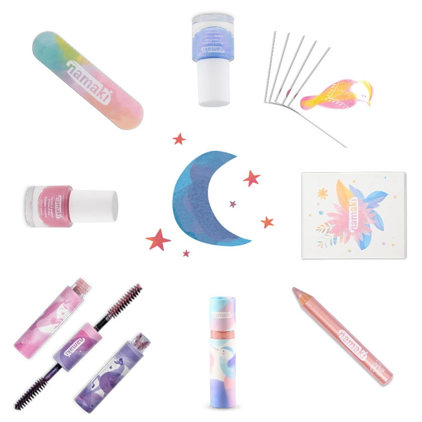 namaki-pack-soir-e-pyjama-maquillage-enfant image 1