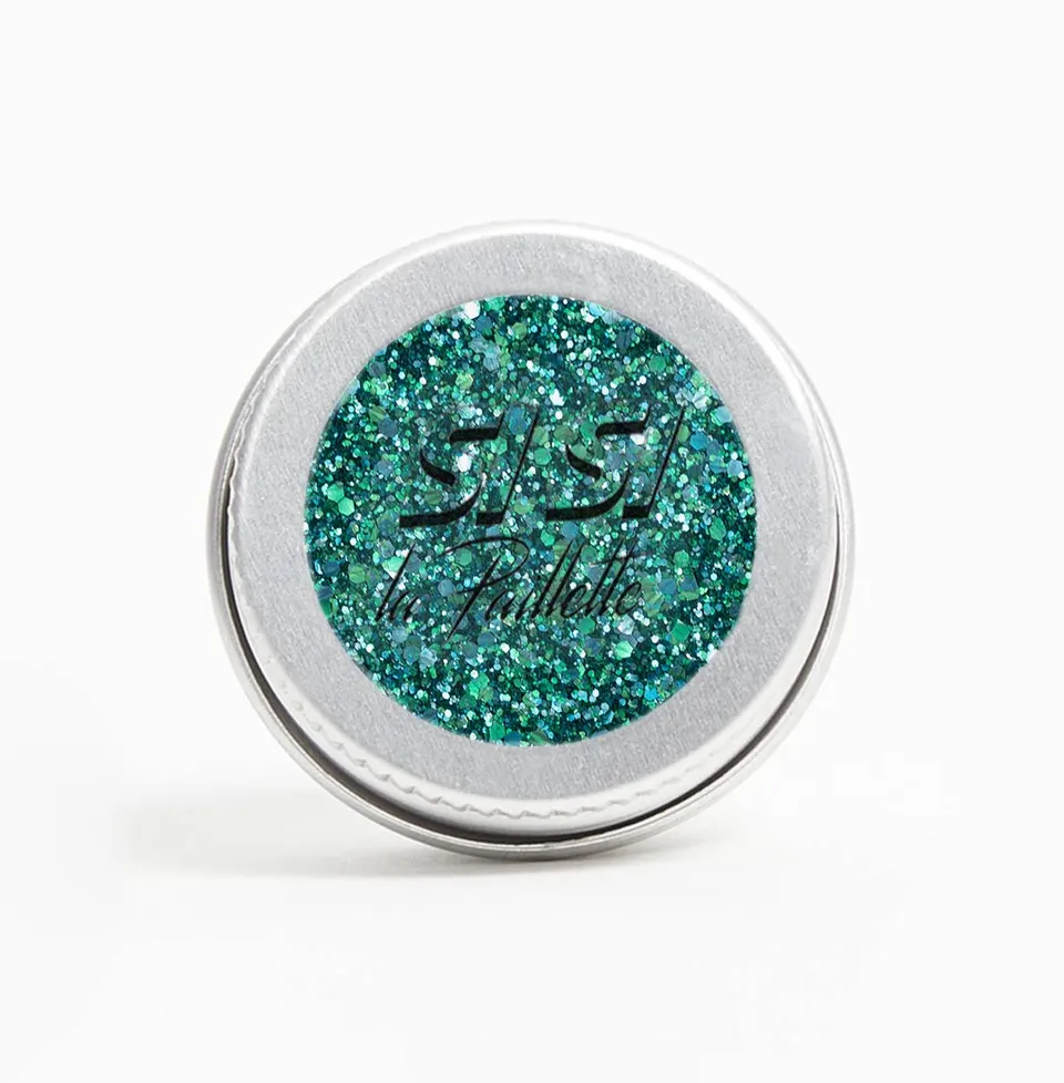 si-si-la-paillette-paillettes-odysisi-m-lange-turquoise-et-vert-biod-gradable image 1