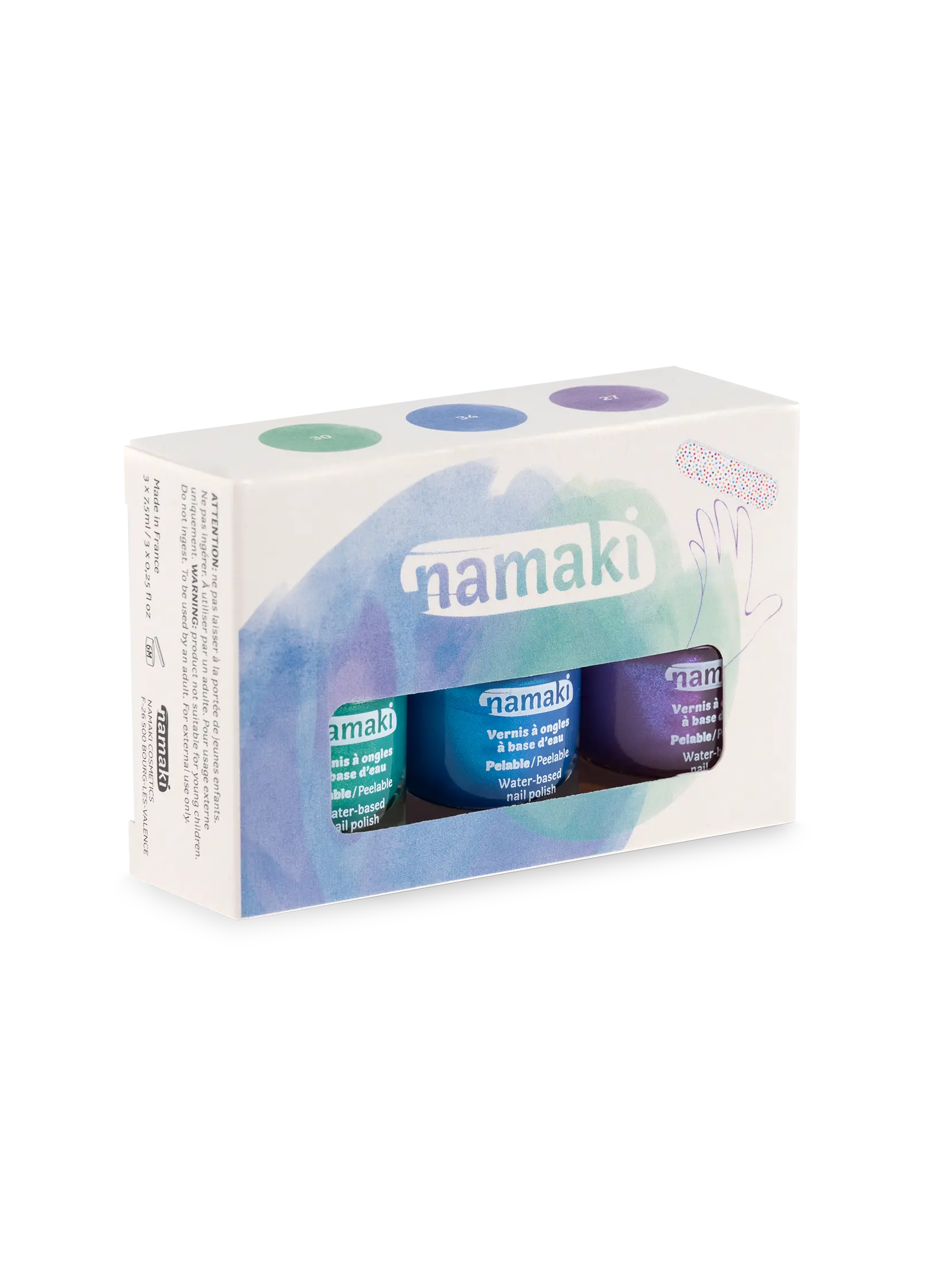 namaki-kit-vernis-enfant-aurore-bor-ale-3-couleurs-nacr-es image 2