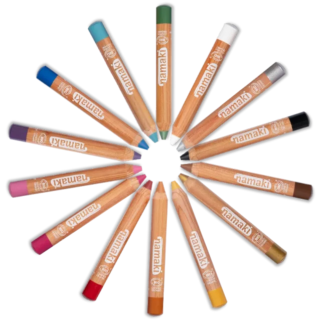 namaki-set-14-crayons-maquillage-jumbo-enfant image 1