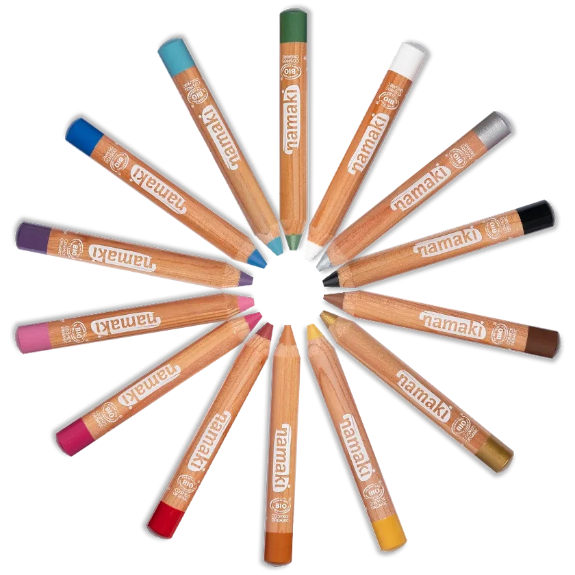 namaki-set-14-crayons-maquillage-jumbo-enfant image 1