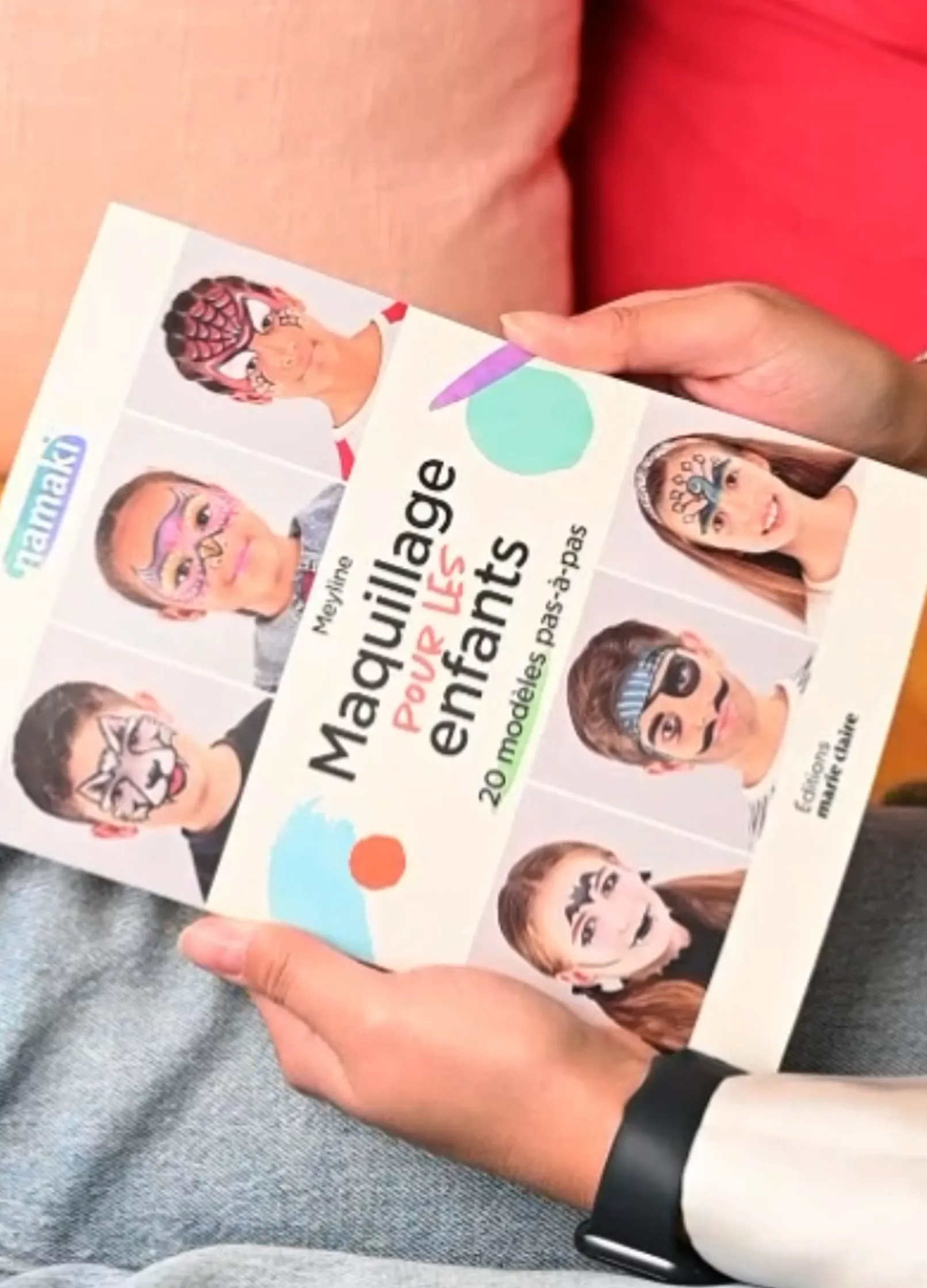 namaki-x-marie-claire-livre-tutoriel-de-maquillage-visage-pour-enfants image 3