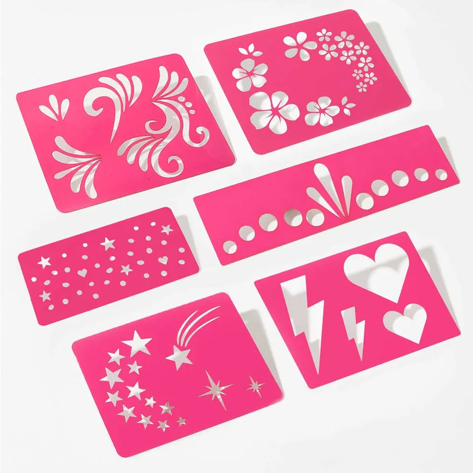 si-si-la-paillette-set-de-6-pochoirs-bestsellers-maquillage-paillet image 1