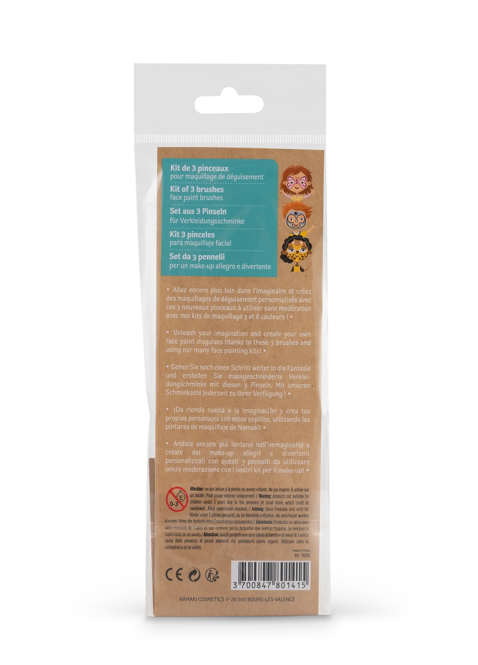 namaki-set-de-3-pinceaux-de-maquillage-pour-enfants image 6
