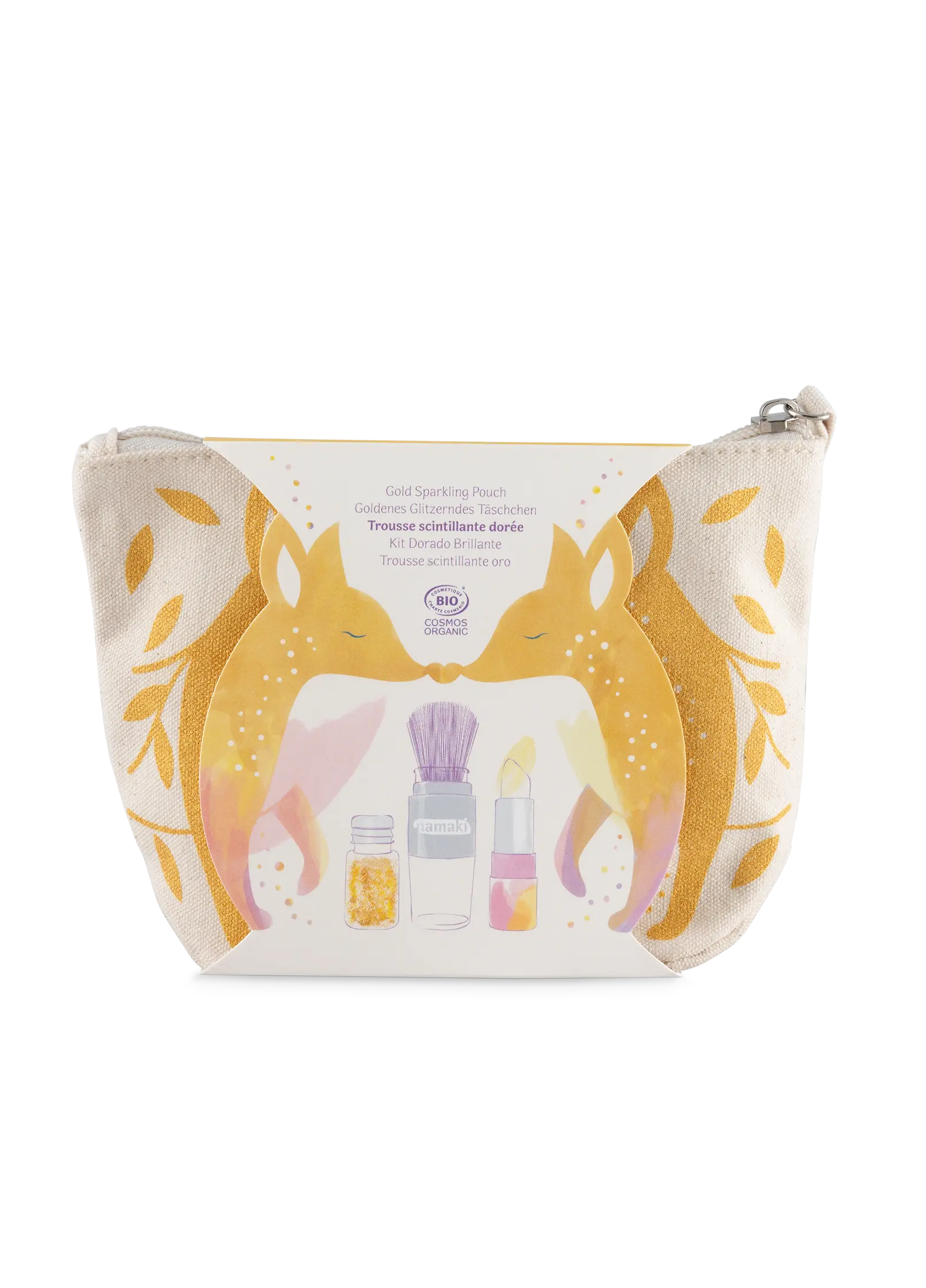 namaki-pochette-maquillage-enfant-jaune image 2