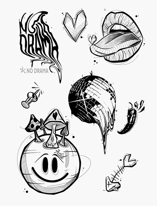 bernard-forever-no-drama-tatouage-ph-m-re image 2