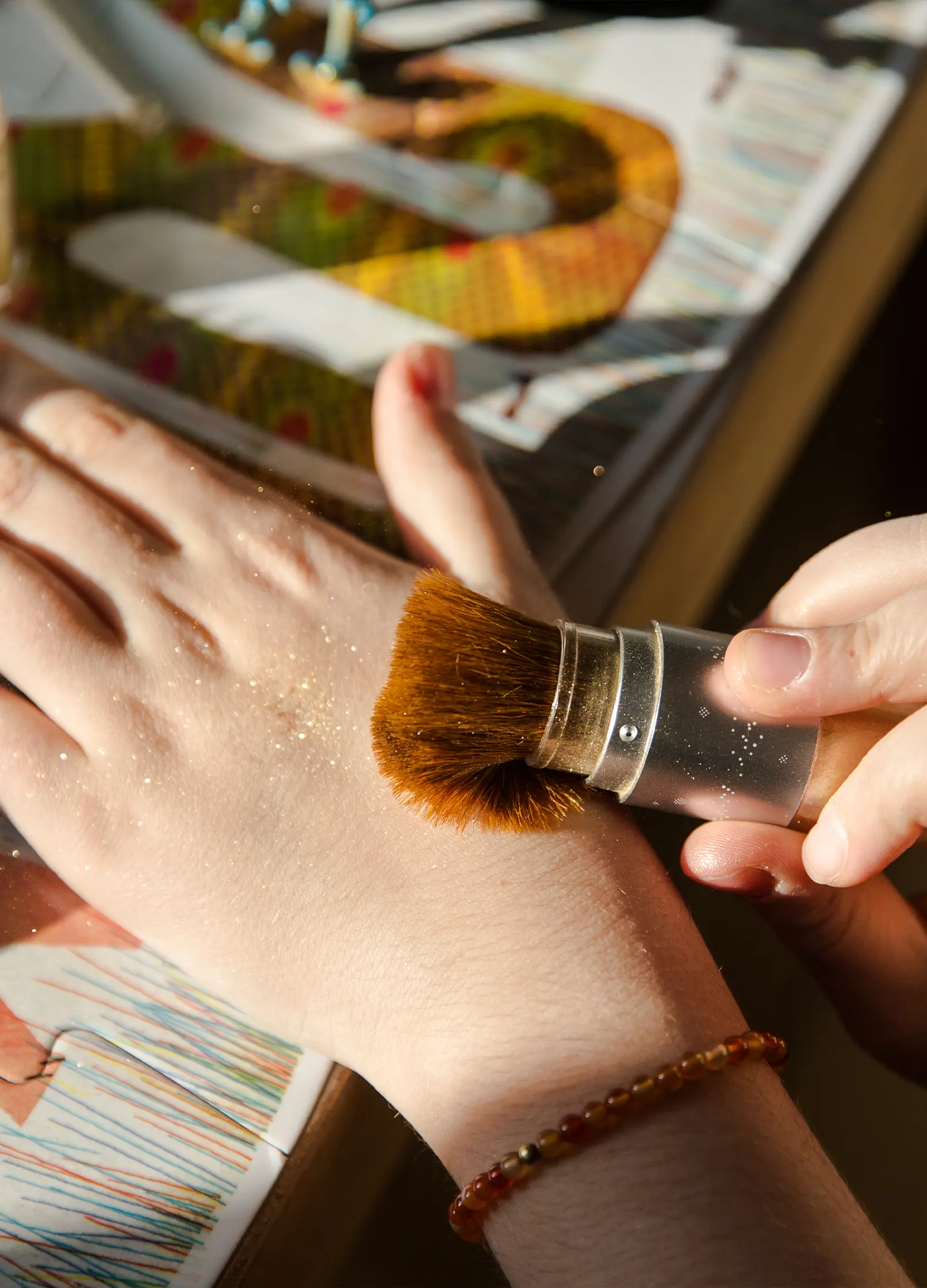 namaki-pochette-maquillage-enfant-jaune image 4