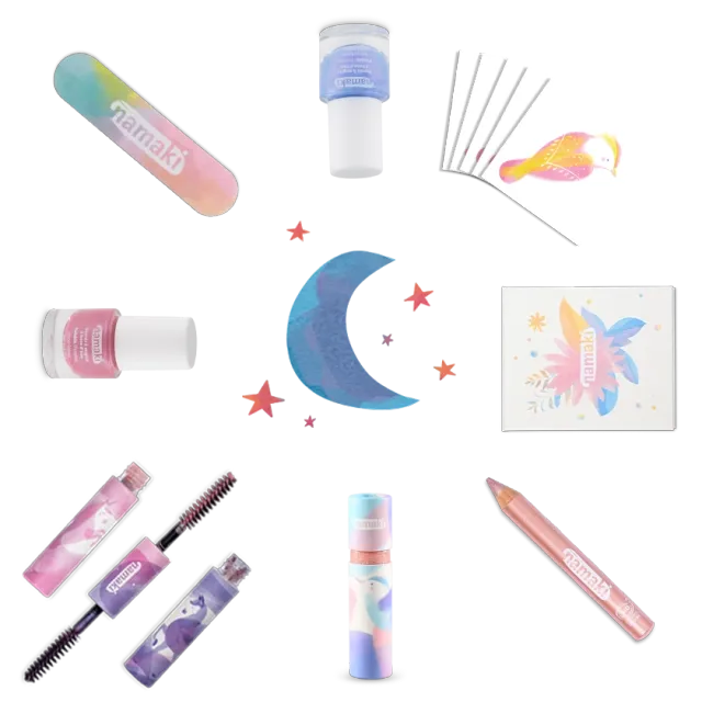 namaki-pack-soir-e-pyjama-maquillage-enfant image 1