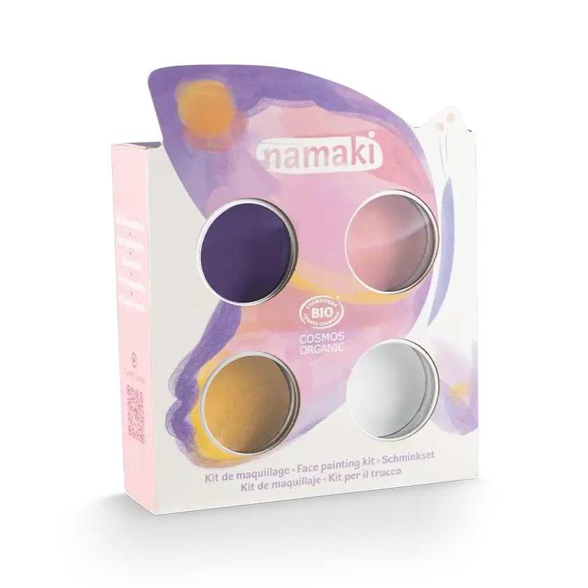 namaki-kit-maquillage-papillon-4-couleurs-enfant image 1