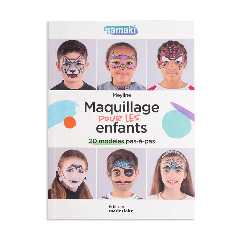 namaki-x-marie-claire-livre-tutoriel-de-maquillage-visage-pour-enfants image 1
