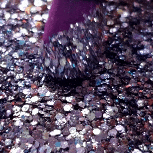 si-si-la-paillette-pluie-violette-paillettes-visage-corps-et-cheveux-violet-rose image 3