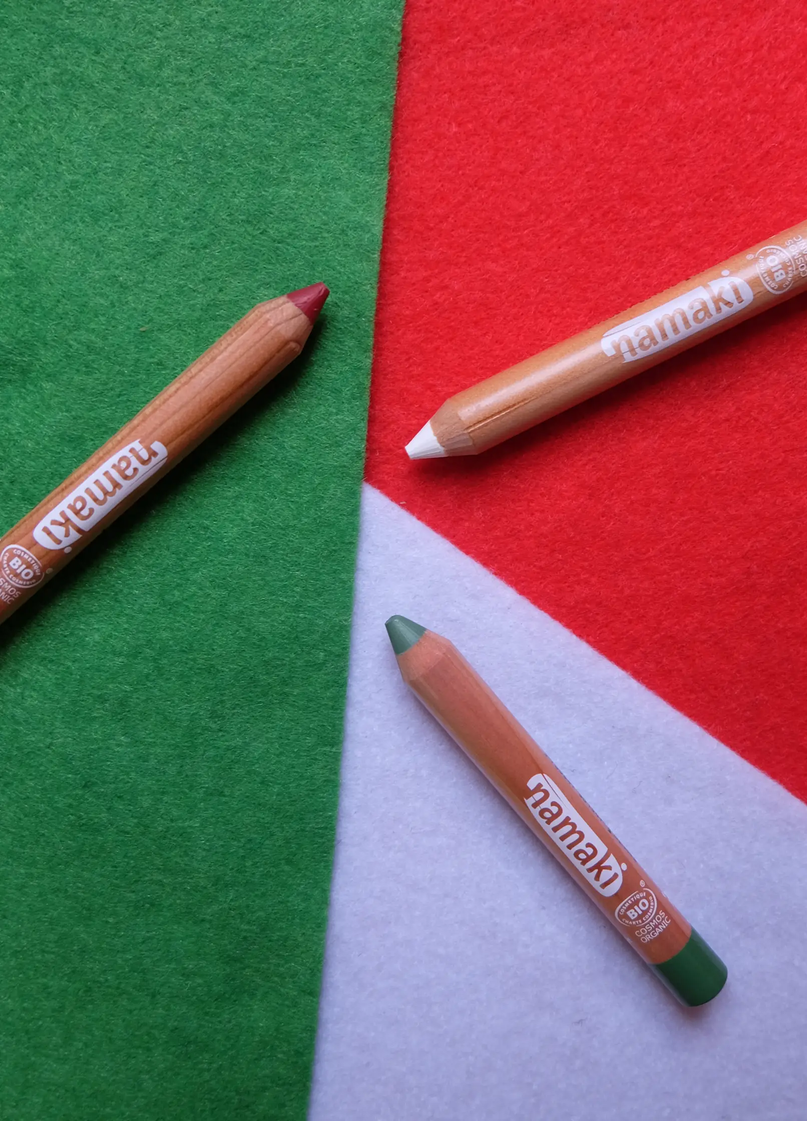 namaki-crayons-maquillage-supporter-enfant-vert-blanc-rouge image 4