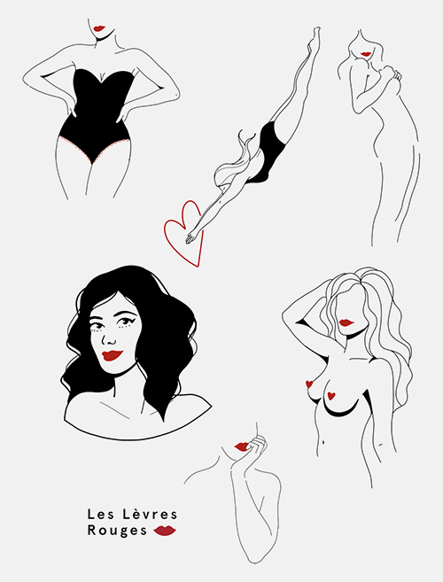 bernard-forever-les-l-vres-rouges-tatouage-ph-m-re-linework image 2