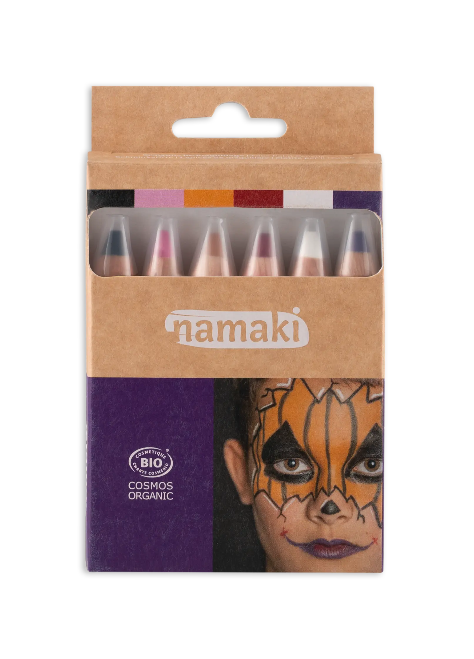 namaki-world-of-horrors-kit-6-crayons-jumbo-maquillage-halloween-enfant image 2