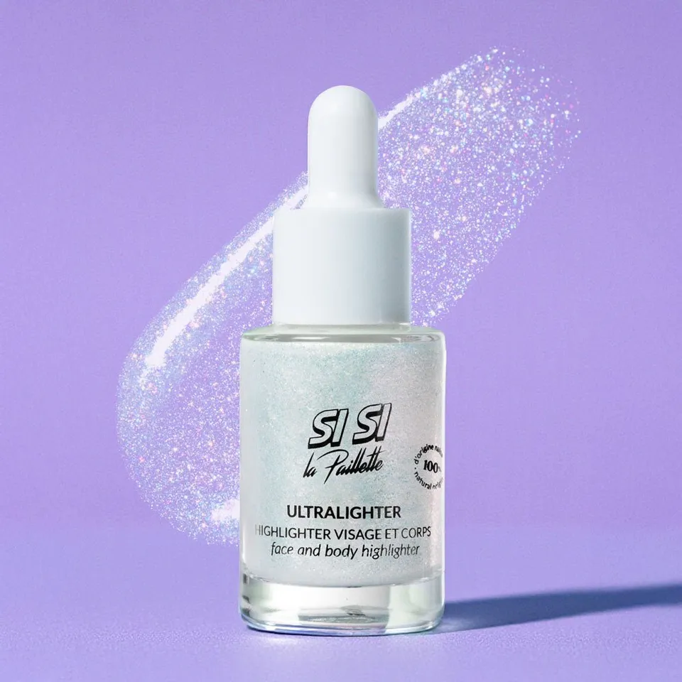 si-si-la-paillette-ultralighter-holo-highlighter-liquide-bleu-violet image 1